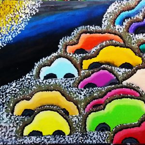Canvas Painting – Cars 1620