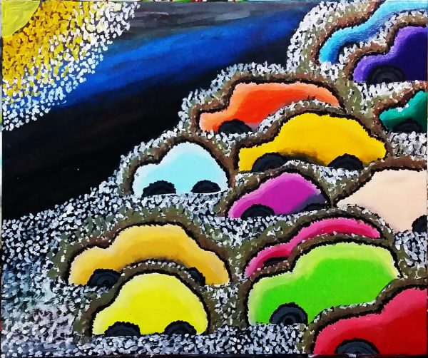 Canvas Painting – Cars 1620