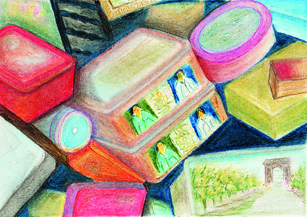 Laminated Digital Print – A333-Legacy-pastel-on-paper