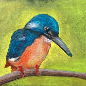 Laminated Digital Print – watercolor-on-paper – A409