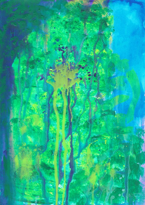 Laminated Digital Print – watercolor-on-paper – A448
