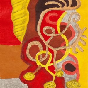 Laminated Digital Print – watercolor-on-paper – A451