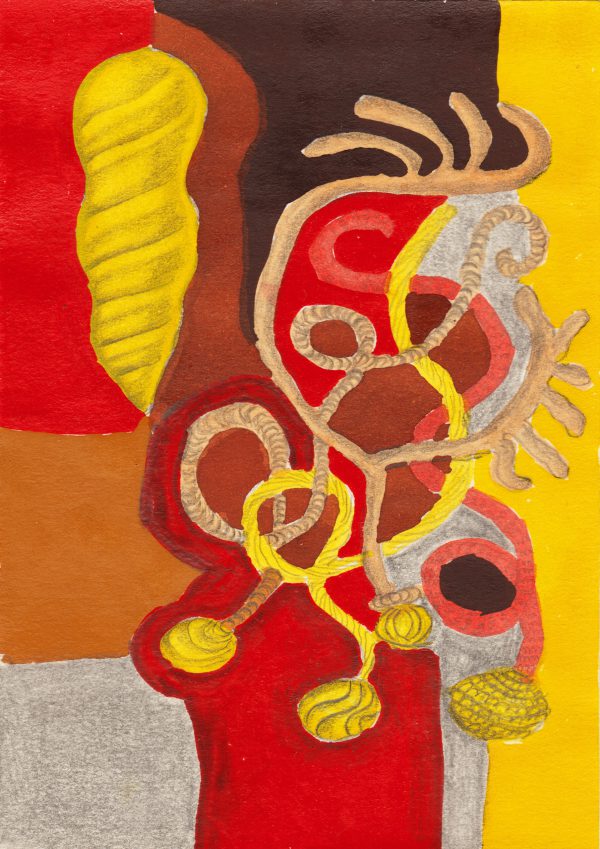 Laminated Digital Print – watercolor-on-paper – A451