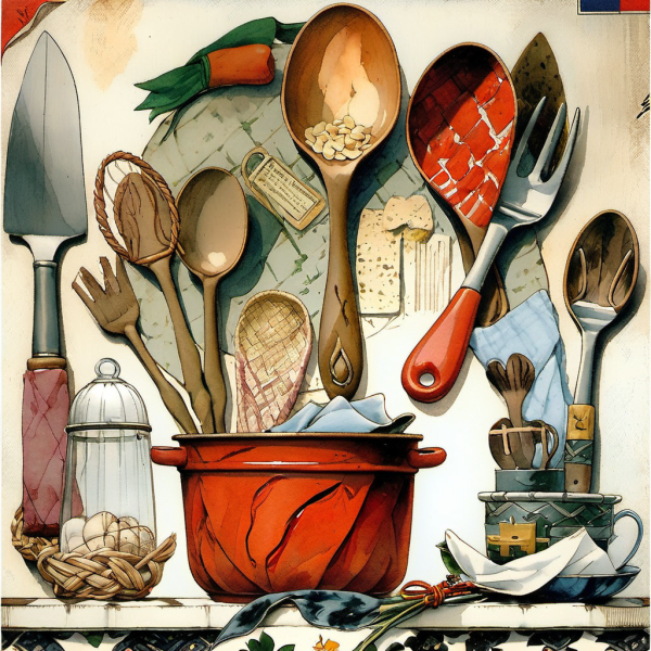 Coasters set of 6 – Antic Kitchen - Image 7