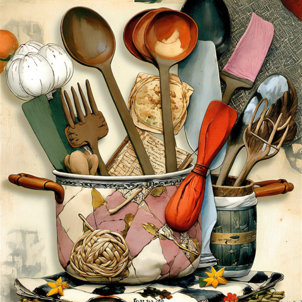 Coasters set of 6 – Antic Kitchen - Image 6