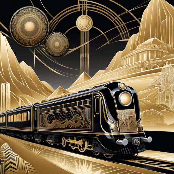 Coasters set of 6 – Art-Deco - Image 3