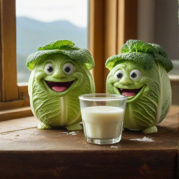 Coasters set of 6 – cabbage-creature - Image 3