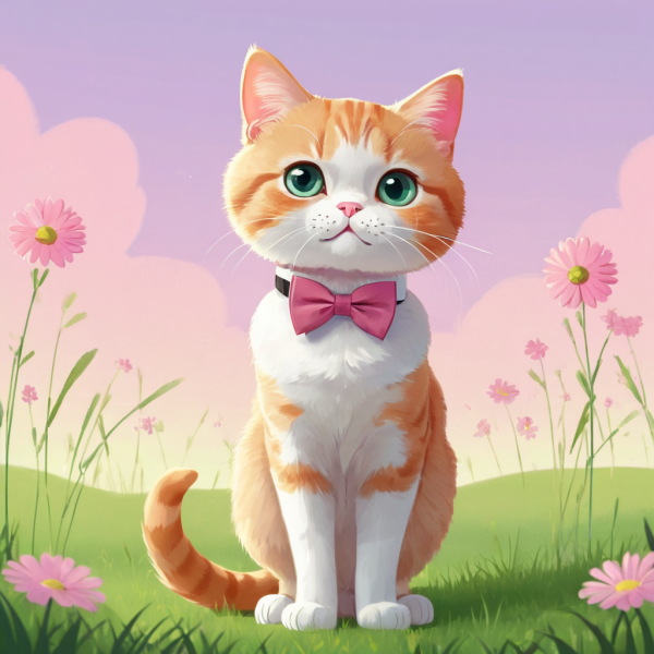 Coasters set of 6 – Child-Cat - Image 5