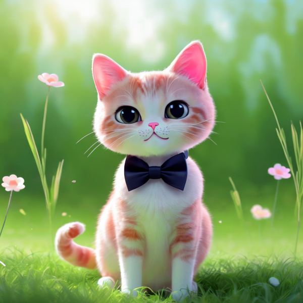 Coasters set of 6 – Child-Cat - Image 3
