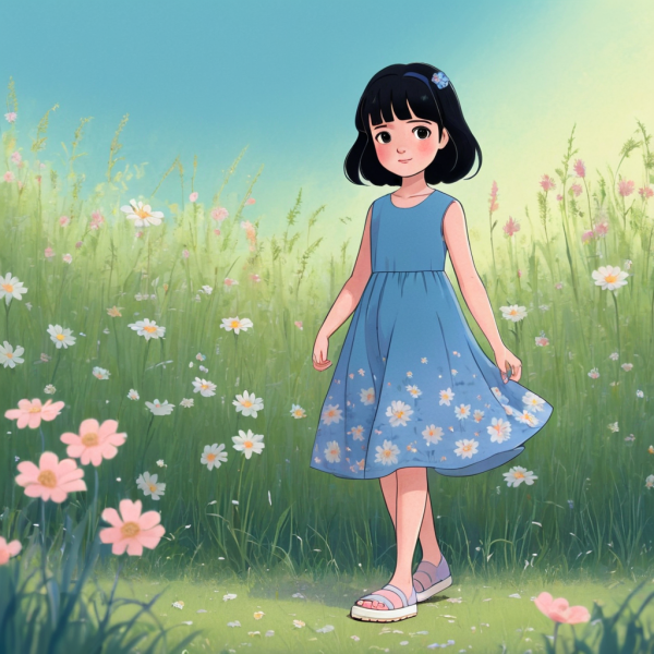 child-flowers