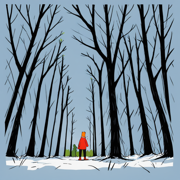 Coasters set of 6 – pop-art-trees - Image 8