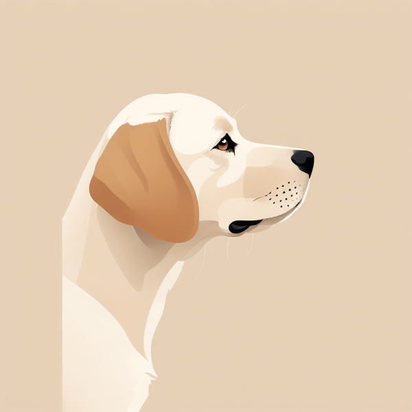 Coasters set of 6 – dogs-minimalist - Image 3