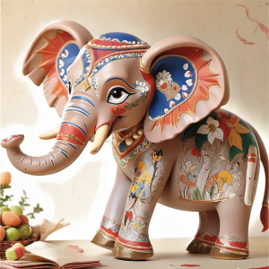 Coasters set of 6 – Elephant Theme
