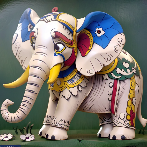 Coasters set of 6 – Elephant Theme - Image 5