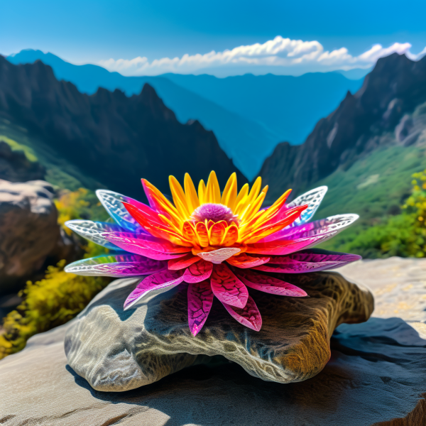 Coasters set of 6 – exotic-flowers - Image 4