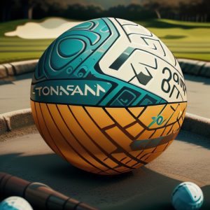 Coasters set of 6 – golf