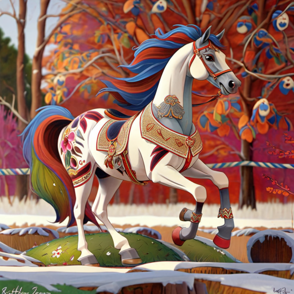 Coasters set of 6 – Horse Theme - Image 9