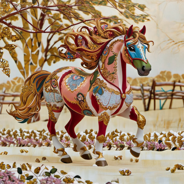 Coasters set of 6 – Horse Theme - Image 8