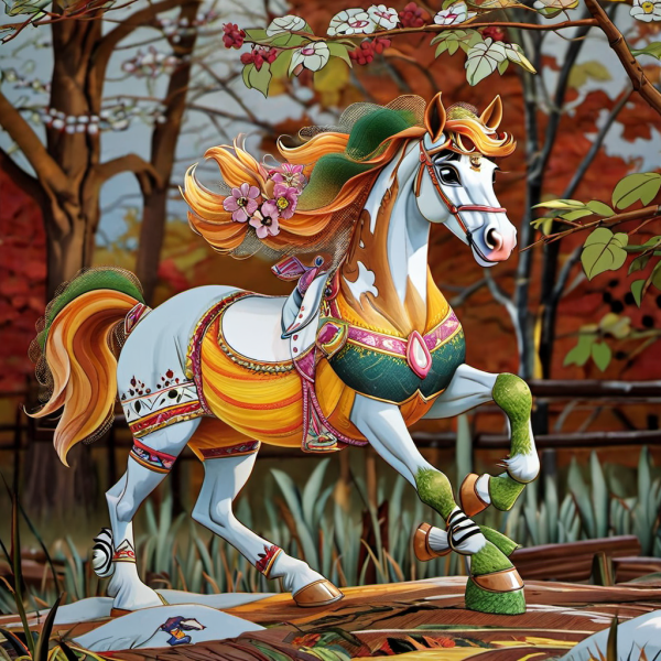 Coasters set of 6 – Horse Theme - Image 15