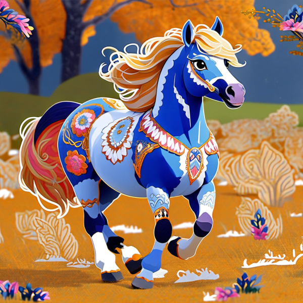 Coasters set of 6 – Horse Theme - Image 7