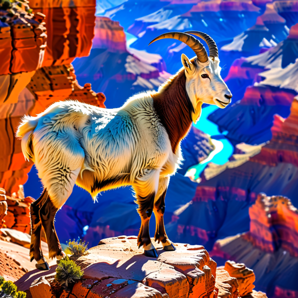 Coasters set of 6 – mountain-goat - Image 6