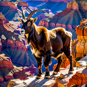 Coasters set of 6 – mountain-goat
