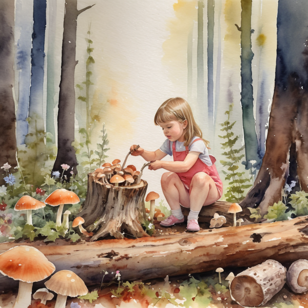 mushroom-girl