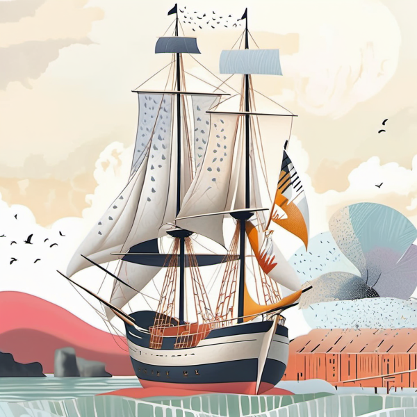 Sail Ship Art