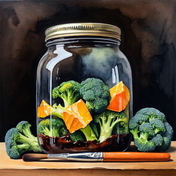 Coasters set of 6 – vegetable-jar - Image 4