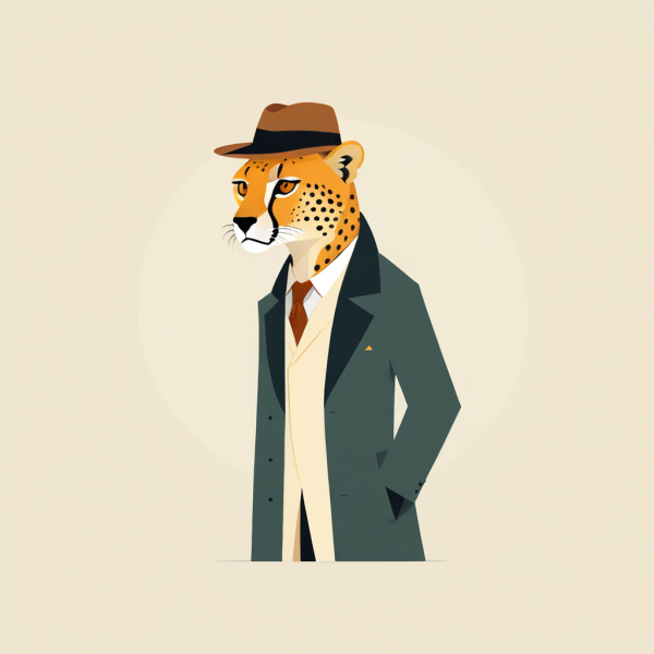 Coasters set of 6 – animal-detectives - Image 7