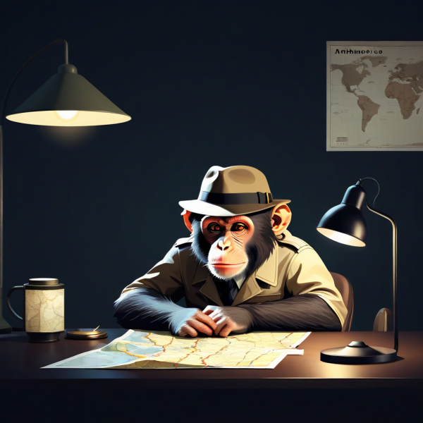 Coasters set of 6 – animal-detectives - Image 29