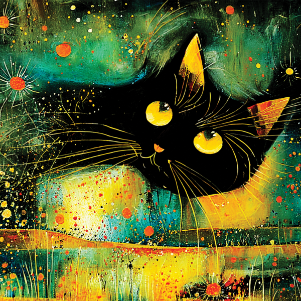 Coasters set of 6 – cats - Image 4
