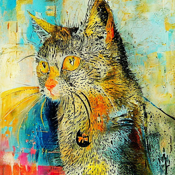 Coasters set of 6 – cats - Image 17