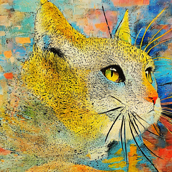 Coasters set of 6 – cats - Image 14