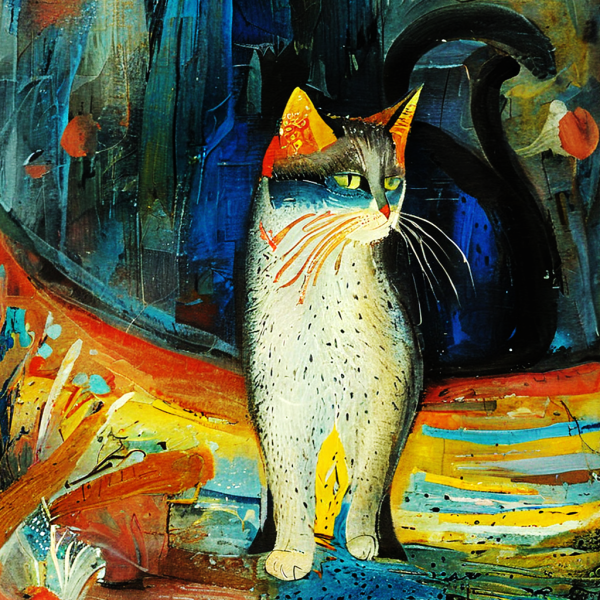 Coasters set of 6 – cats - Image 10