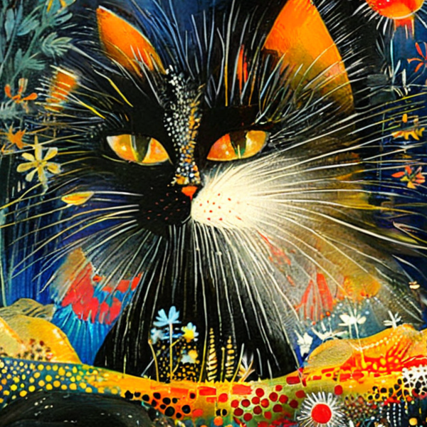 Coasters set of 6 – cats - Image 3