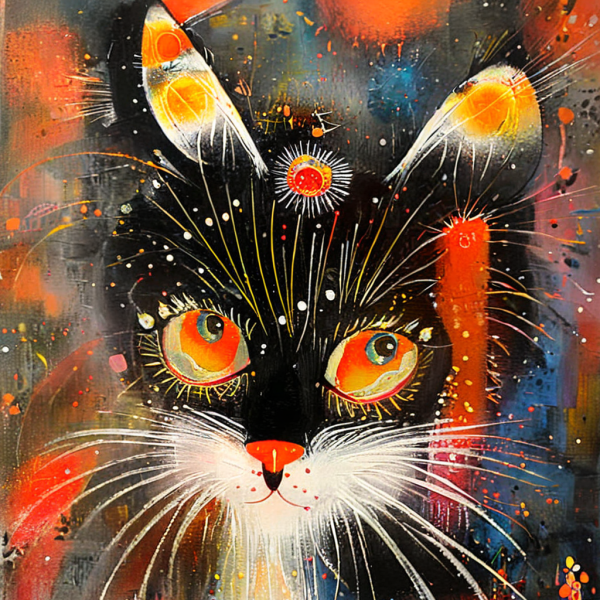 Coasters set of 6 – cats - Image 5