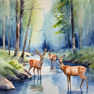 watercolor-animals