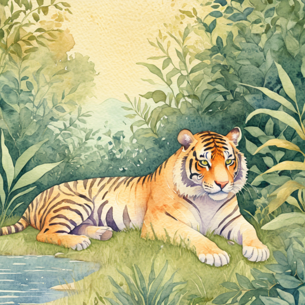 Coasters set of 6 – watercolor-animals - Image 15